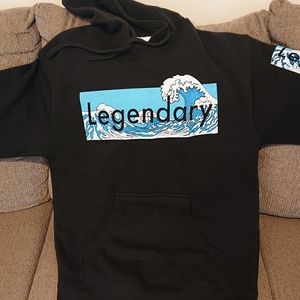 Black legendary hoodie